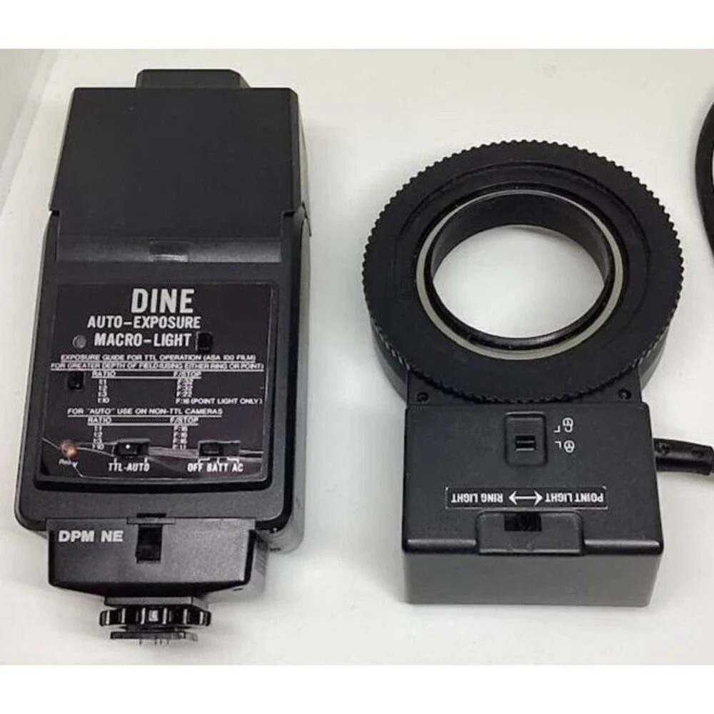 Dine Auto Macro Light Flash Camera Mini Ring Medical Dental Point